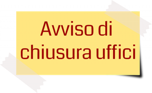 Chiusura Uffici Anagrafe e Protocollo