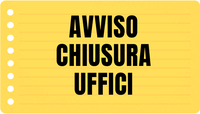 CHIUSURA UFFICI COMUNALI 02 MAGGIO 2025